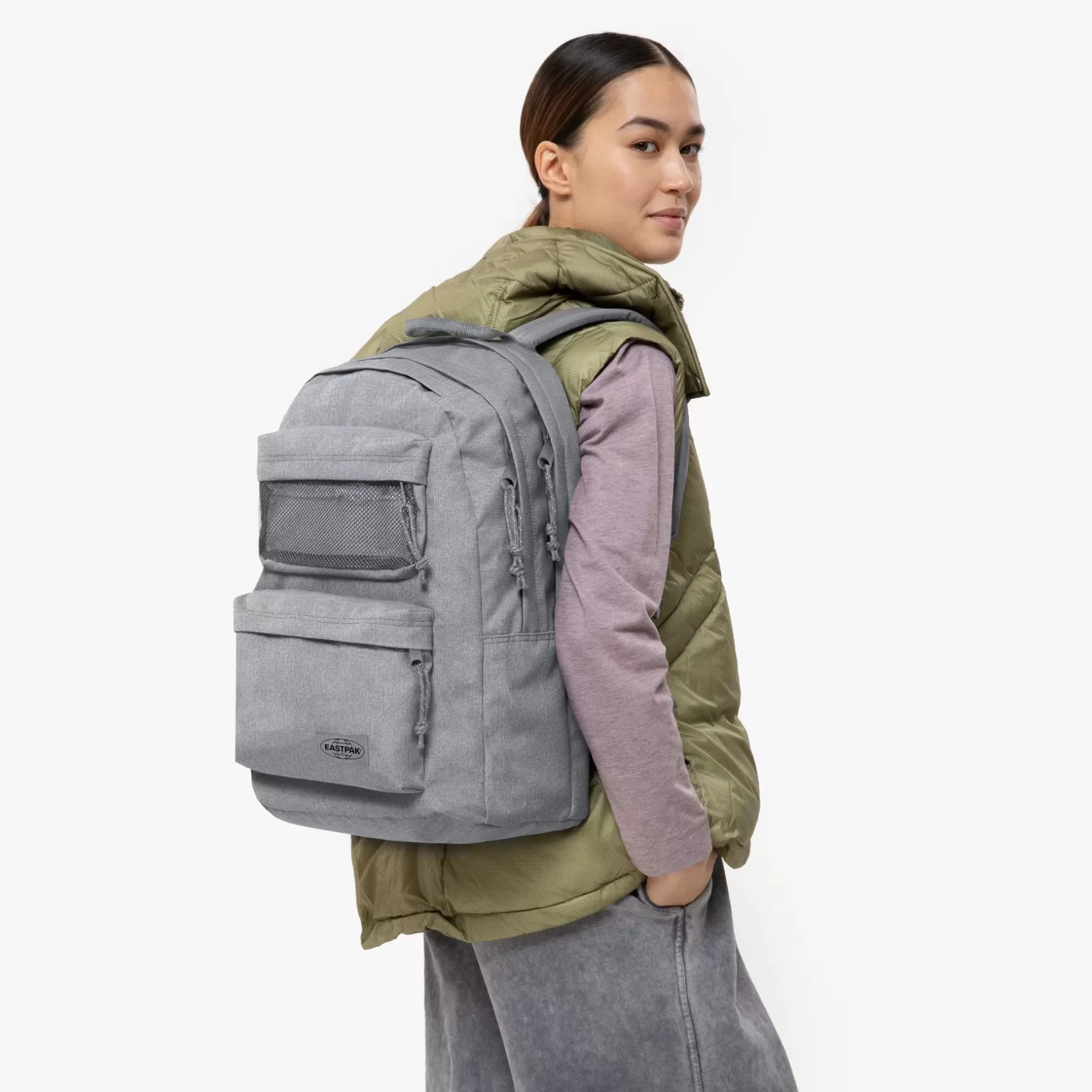 Discount Eastpak DOUBLE OFFICE Sunday Grey