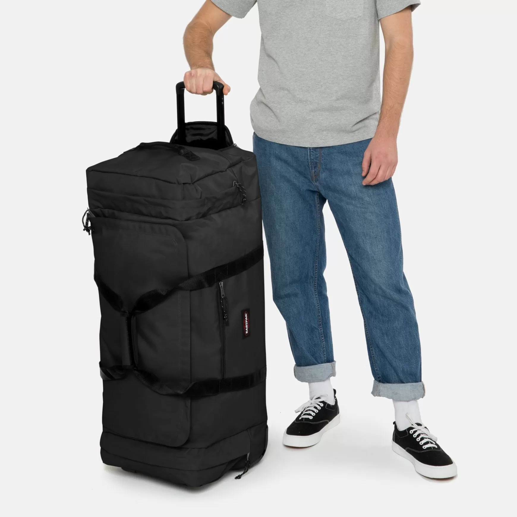 Clearance Eastpak LEATHERFACE L + Black