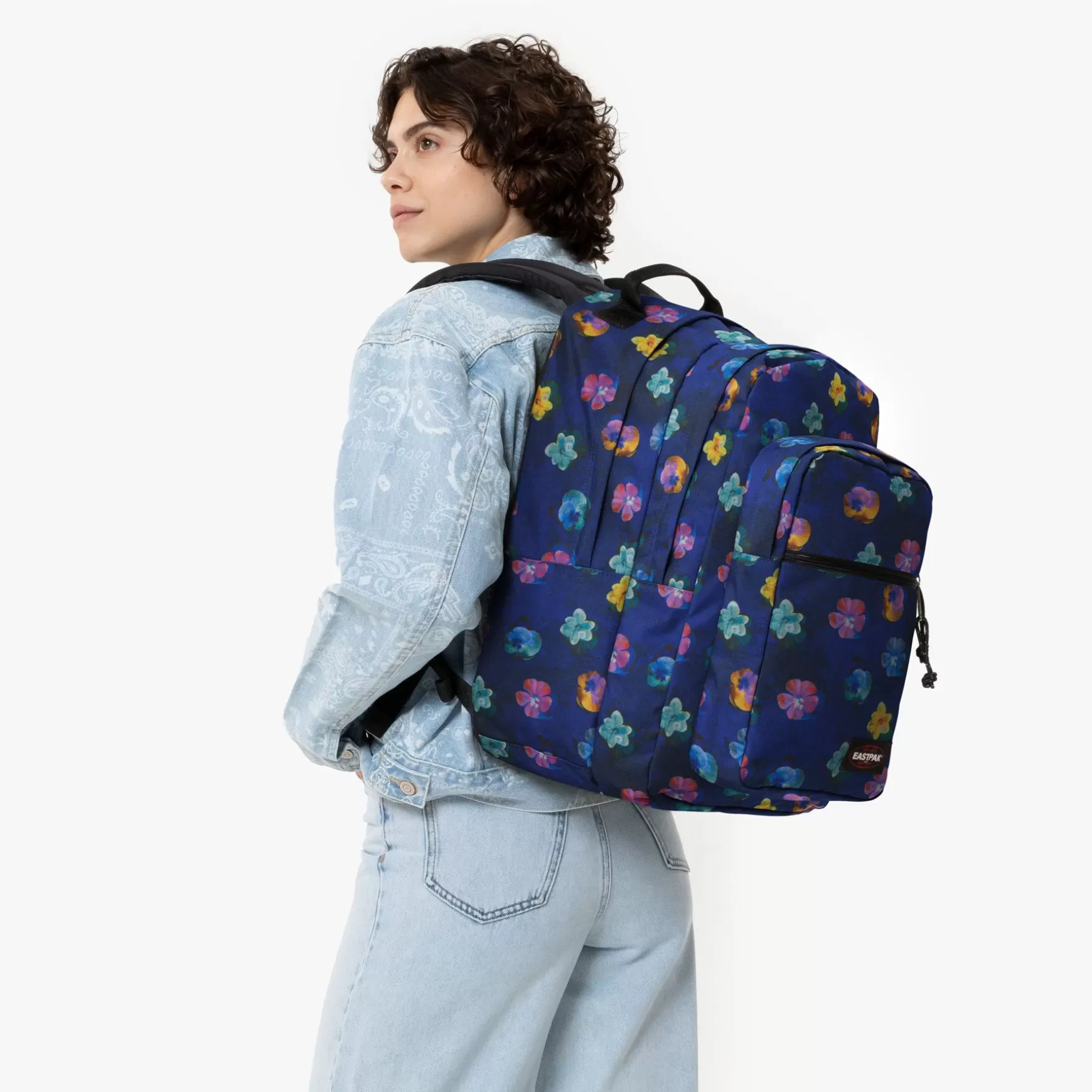 Sale Eastpak MORIUS Flower Blur Navy