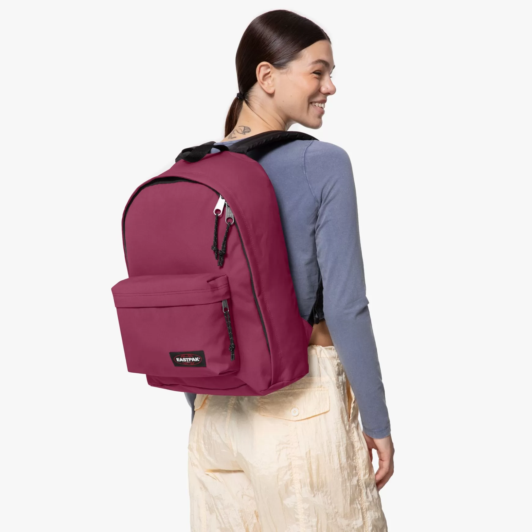 Discount Eastpak OUT OF OFFICE Wine Burgundy