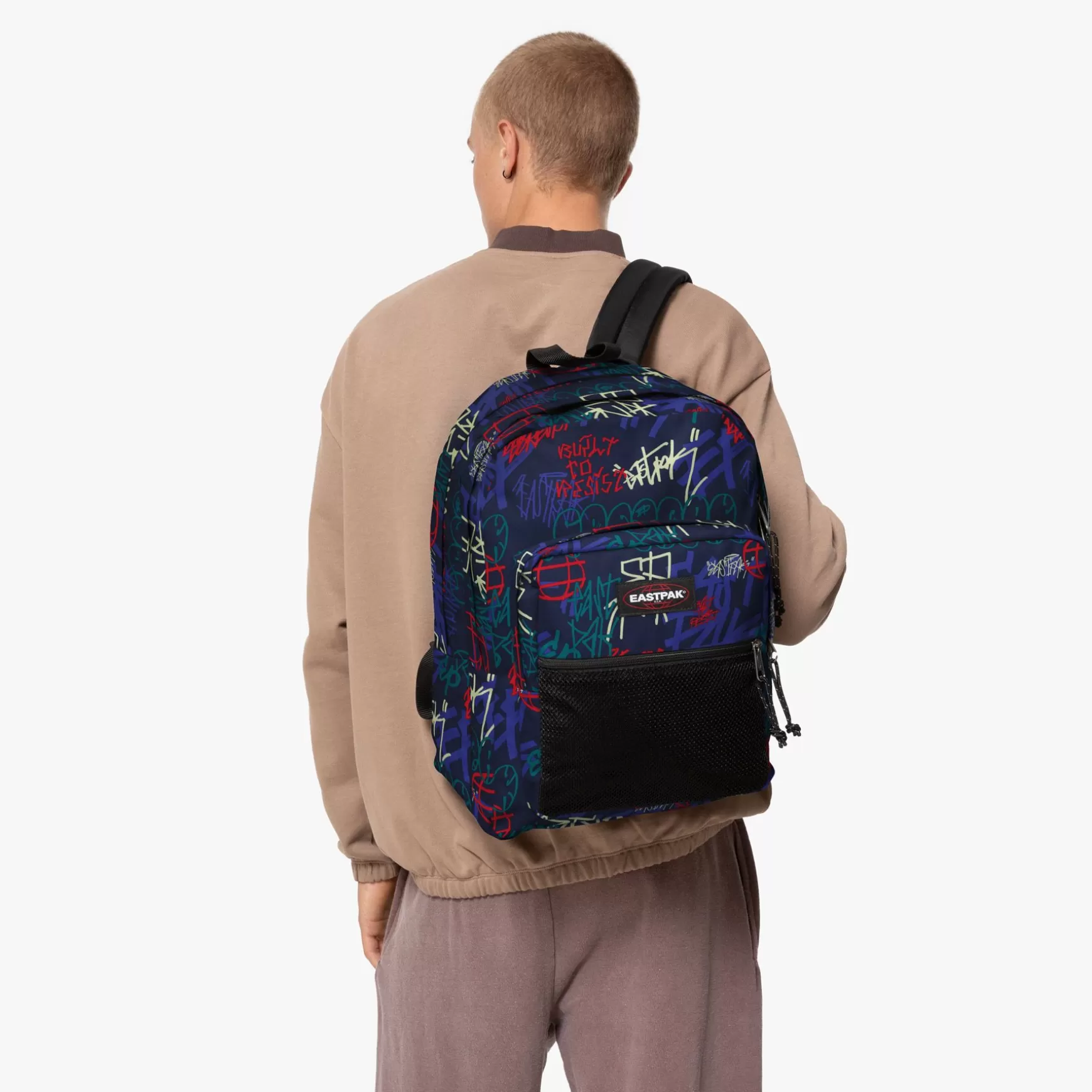 Shop Eastpak PINNACLE Street Tags Blue