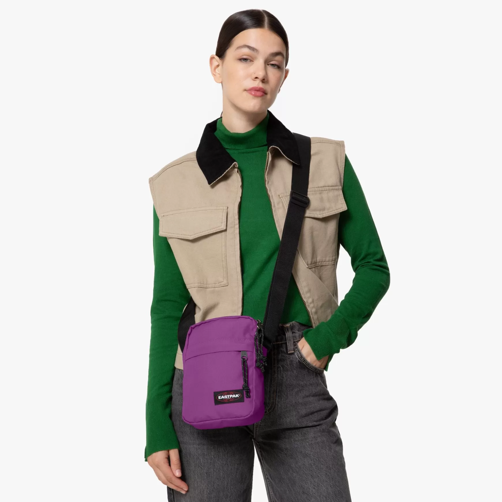 Shop Eastpak THE ONE Fig Purple