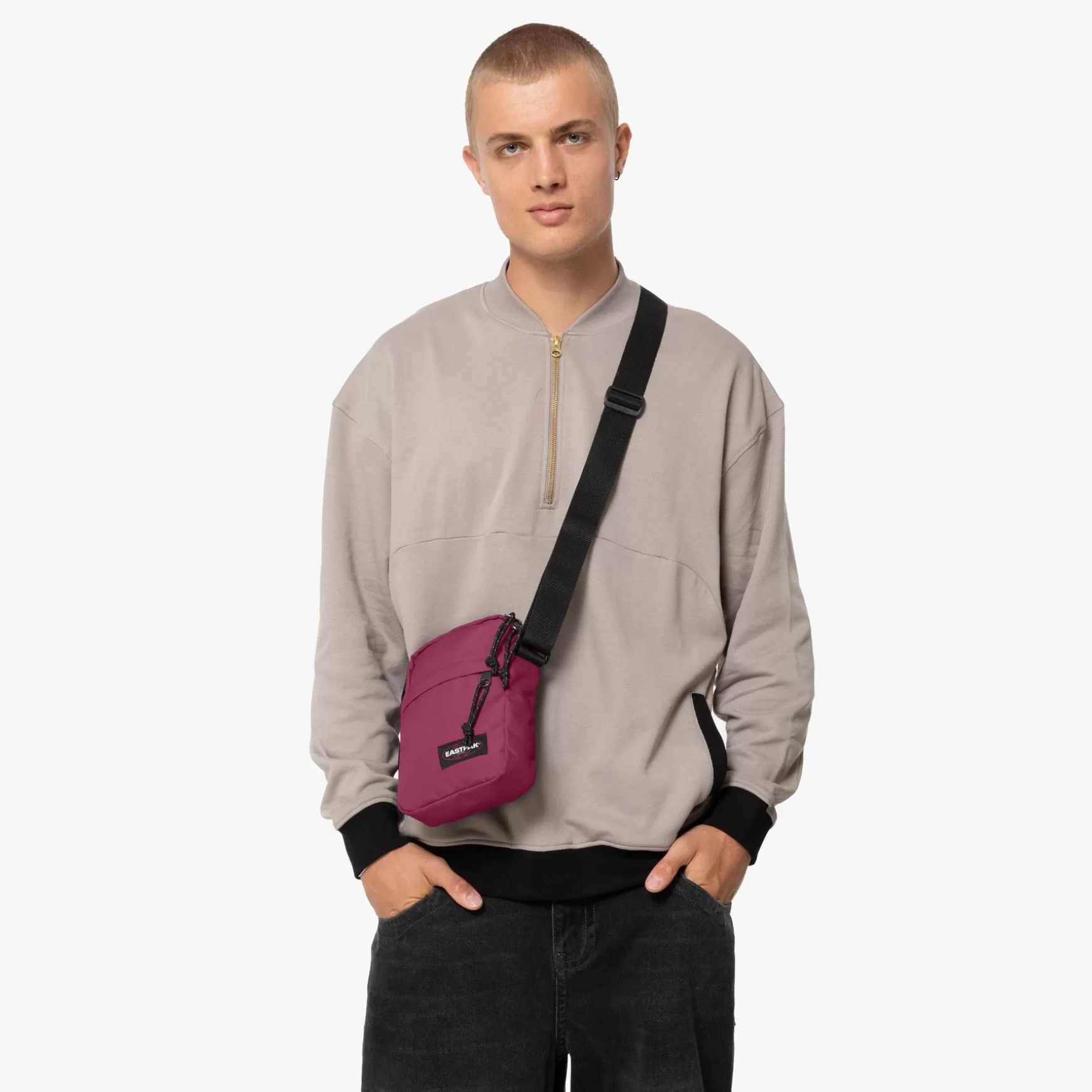 Shop Eastpak THE ONE Wine Burgundy