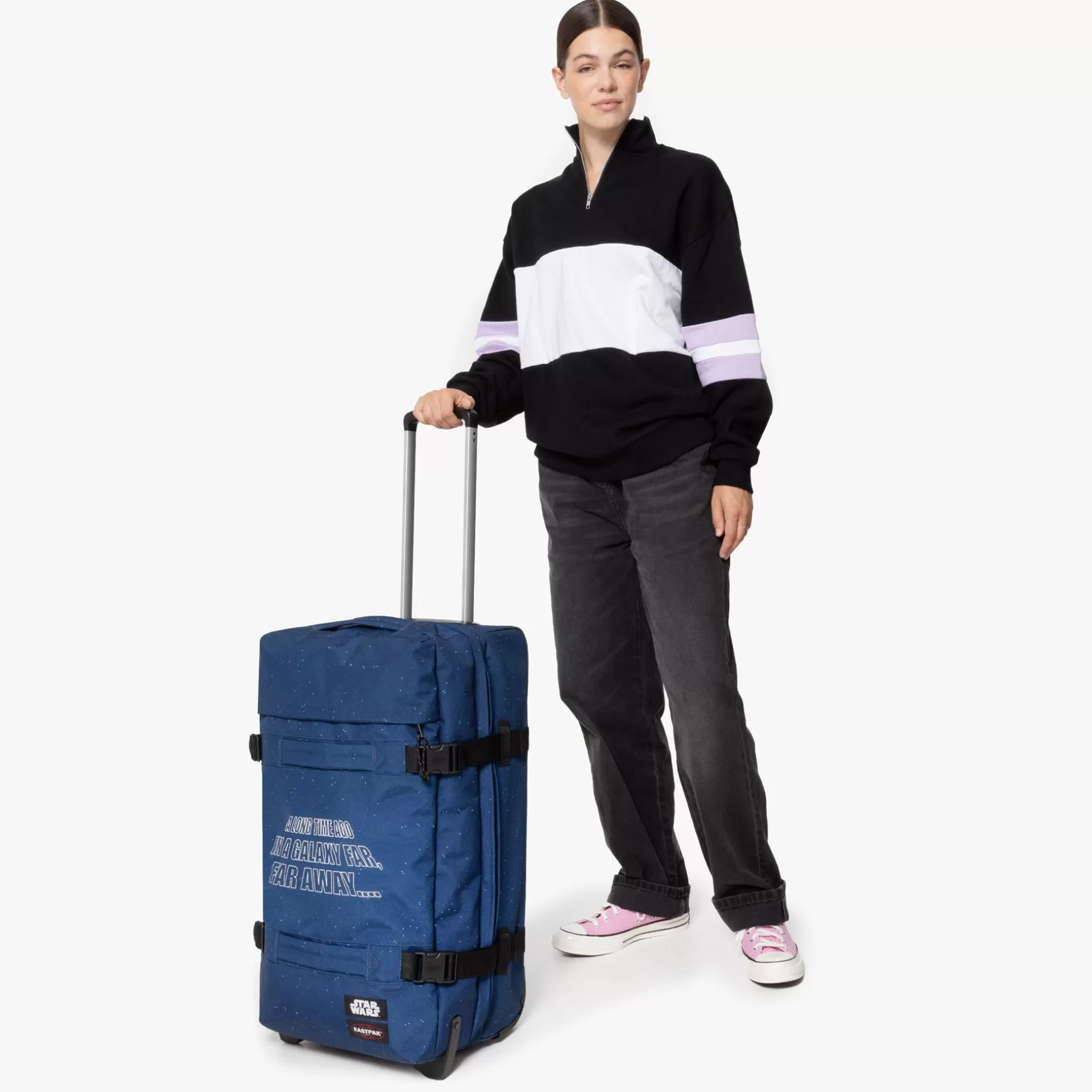 Cheap Eastpak TRANSIT'R M SW Stars Navy