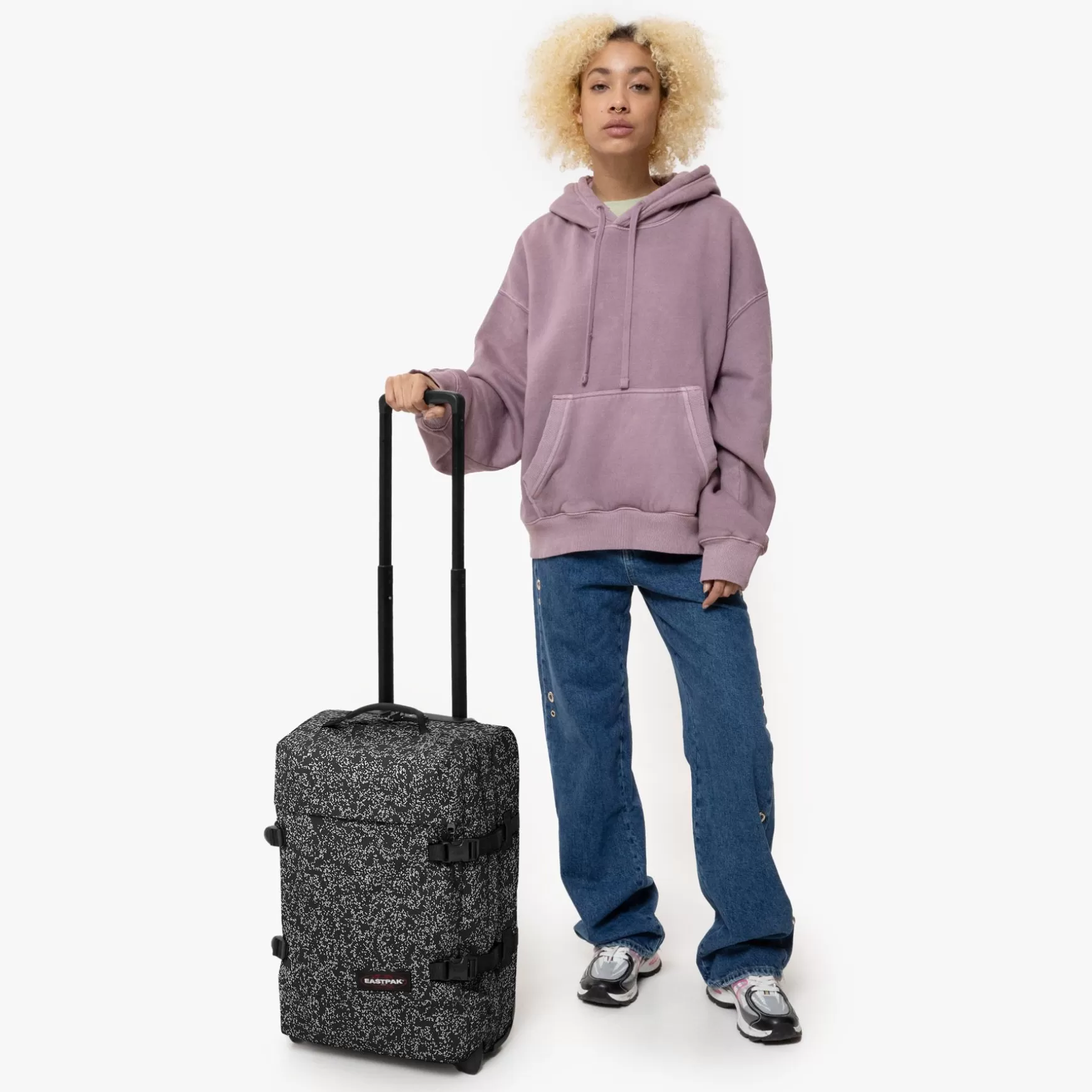 Flash Sale Eastpak TRANVERZ S Glitsplash Black