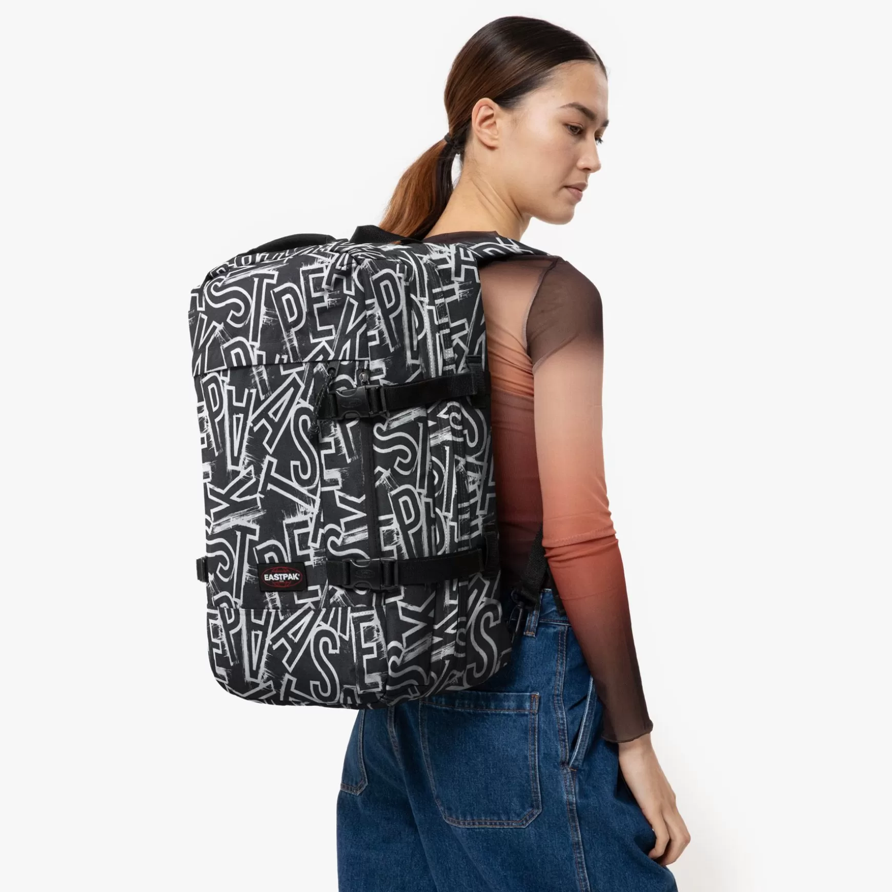 Best Eastpak TRAVELPACK EP Letters Black