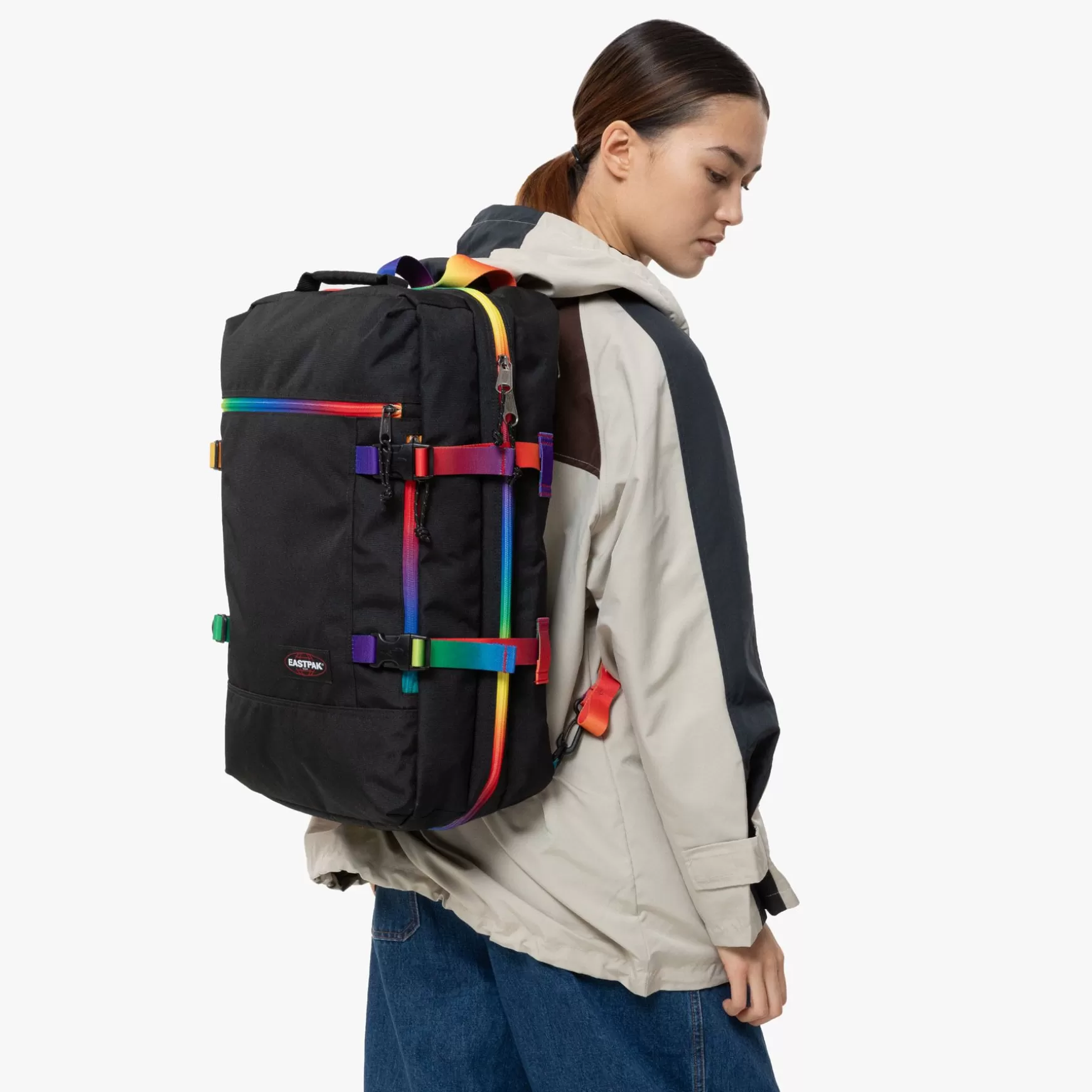 New Eastpak TRAVELPACK Rainbow Dark