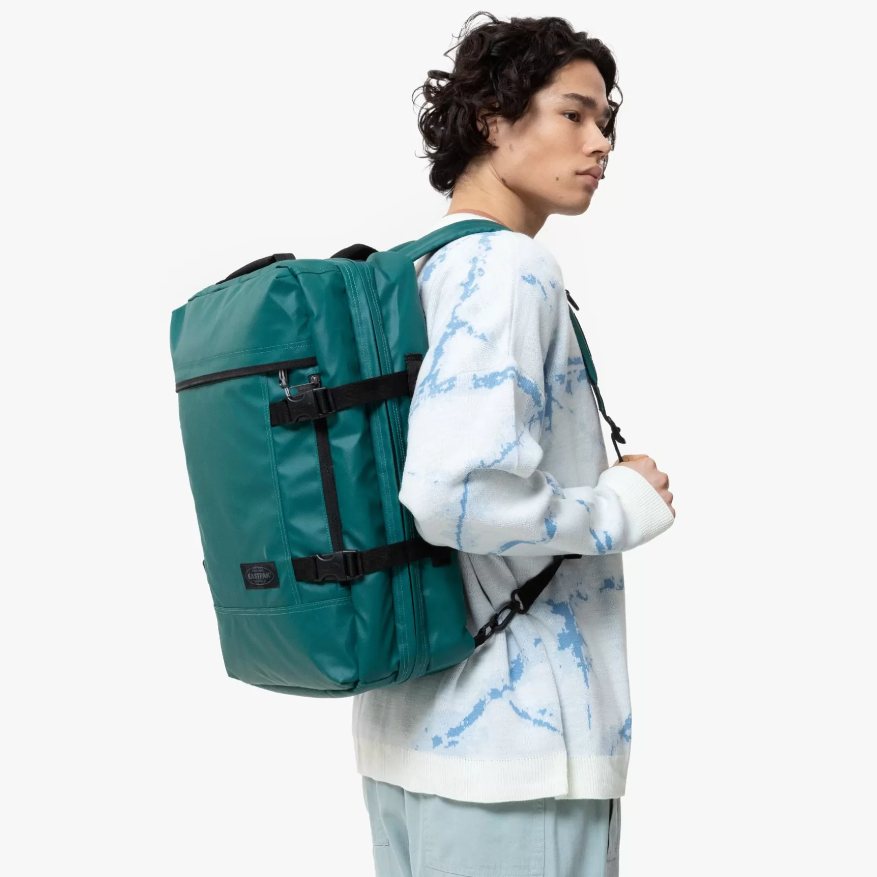 Store Eastpak TRAVELPACK Tarp Petrol